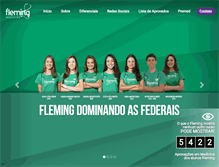 Tablet Screenshot of flemingmedicina.com.br